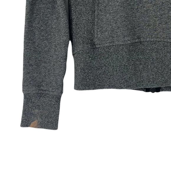 Lululemon Scuba Full-Zip Hoodie in Heathered Speckled Black Size 2 - Picture 8 of 15